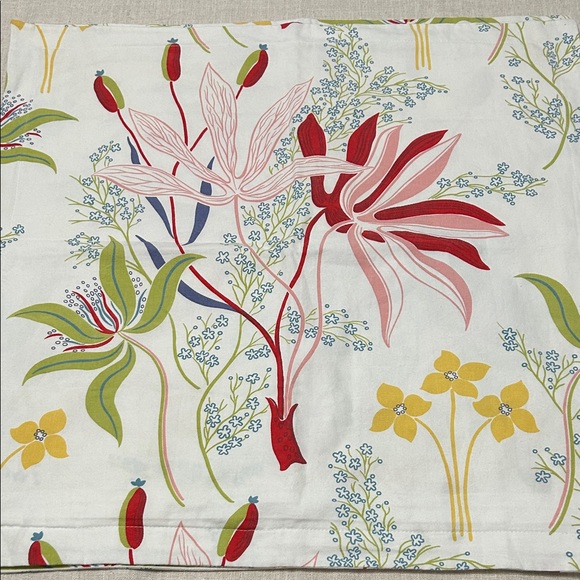 Other - Handmade Euro Shams (2) Floral Print Fabric Shabby Chic Bohemian